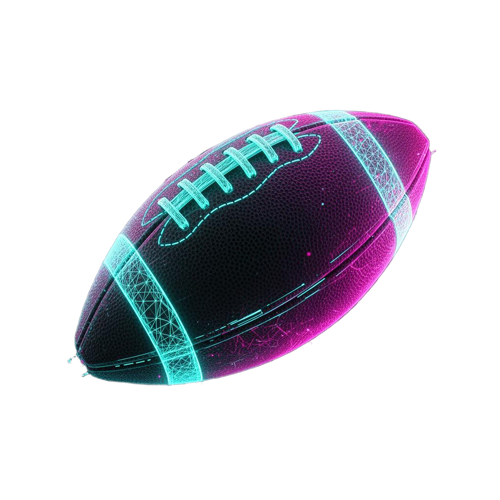 Neon cyber football
